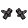 Wehrli WCF100189 - 04.5-2010 Duramax LLY/LBZ/LMM Crankcase Vent (PCV) Fitting Kit - Billet Black Anodized