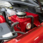 Wehrli WCF100268-RED - 20-24 Chevrolet-GMC 6.6L L5P Duramax OEM Placement Coolant Tank Kit - WCFab Red