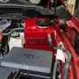 Wehrli WCF100268-BR - 20-24 Chevrolet-GMC 6.6L L5P Duramax OEM Placement Coolant Tank Kit - Bengal Red
