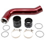 Wehrli WCF100381-RED - 20-24 Chevrolet 6.6L L5P Duramax Passenger Side 3.5in Intercooler Pipe - WCFab Red