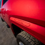 Wehrli WCF100390 - 2020+ GMC 2500/3500HD Fender Flare Marker Light Delete Kit w/Logo - Raw Finish