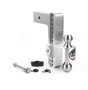 Weigh Safe LTB10-3-KA - 180 Hitch 10in Drop Hitch & 3in Shank (10K/21K GTWR) w/WS05 - Aluminum