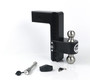 Weigh Safe LTB10-3-KA-CER-BLA - 180 Hitch 10in Drop Hitch & 3in Shank (10K/21K GTWR) w/WS05 - Black Cerakote