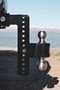 Weigh Safe LTB10-3-KA-CER-BLA - 180 Hitch 10in Drop Hitch & 3in Shank (10K/21K GTWR) w/WS05 - Black Cerakote
