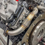Wehrli WCF100652 - 01-16 Chevrolet 6.6L Duramax 2in Stainless Driver Side Up Pipe w/Gaskets (Single/Twin Turbo)
