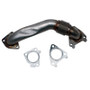 Wehrli WCF100654 - 01-04 Chevrolet 6.6L Duramax LB7 2in Stainless Pass. Side Up Pipe w/Gaskets (Single Turbo)