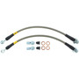 StopTech 950.42507 - 89-98 Nissan 240SX (OE Upgrade) Stainless Steel Rear Brake Lines StopTech 950.42507 - 89-98 Nissan 240SX (OE Upgrade) Stainless Steel Rear Brake Lines