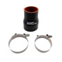 Wehrli WCF207-105 - 2.375in x 3in ID Straight Reducer 4.5in Long Silicone Boot and Clamp Kit