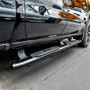 Westin 21-24125 - 19-20 Chevrolet/GMC Silverado/Sierra 1500 Double Cab PRO TRAXX 4 Oval Nerf Step Bars - Black
