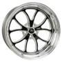 Weld 76HB0175B78A - S76 20x17.5 / 5x4.75 BP / 7.8in. BS Black Wheel (High Pad) - Non-Beadlock