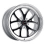 Weld 76HB7105B72A - S76 17x10.5 / 5x4.75 BP / 7.2in. BS Black Wheel (High Pad) - Non-Beadlock