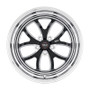 Weld 76MB-504B15A - S76 15x4 / 5x4.75 BP / 1.5in. BS Black Wheel (Medium Pad) - Non-Beadlock