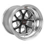 Weld 76LB-514A35A - S76 15x14.33 / 5x4.5 BP / 3.5in. BS Black Wheel (Low Pad) - Non-Beadlock