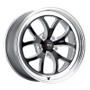 Weld 76LB-510B65A - S76 15x10.33 / 5x4.75 BP / 6.5in. BS Black Wheel (Low Pad) - Non-Beadlock