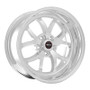 Weld 76HP7090W62A - S76 17x9 / 5x115 BP/ 6.2in Backspace (High Pad) Polished Wheel - Non-Beadlock