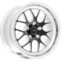 Weld 77LB0050E25A - S77 RT-S HD 20x5 / 6x5.5 BP / 2.5in BS Black Wheel (HD Low Pad) 3.540 ID - Non-Beadlock