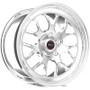 Weld 77HP7110W62G - S77 17x11 / 5x115 BP / 6.2in. BS Polished Wheel (High Pad) - Polished Single Beadlock