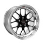 Weld 77MB7110B58A - S77 17x11 / 5x4.75 BP / 5.8in. BS Black Wheel (Medium Pad) - Non-Beadlock