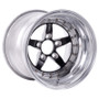 Weld 791B-510284 - star 15x10 / 5x4.75 BP / 7.5in. BS Black Wheel - Non-Beadlock