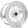 Weld 794P-516280 - Vitesse 15x16 / 5x4.75 BP / 5.5in. BS Polished Wheel - Non-Beadlock