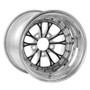 Weld 794B-512212 - Vitesse 15x12 / 5x4.5 BP / 6.5in. BS Black Wheel - Non-Beadlock