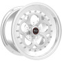 Weld 792P-54272 - Magnum III 15x4 / 5x4.75 BP / 1.5in. BS Polished Wheel - Non-Beadlock