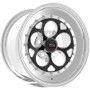 Weld 792B-514280 - Magnum III 15x14 / 5x4.75 BP / 5.5in. BS Black Wheel - Non-Beadlock