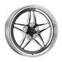 Weld 81HB0105W53A - S81 20x10.5 / 5x115 BP / 5.3in BS Black Wheel (High Pad) - Non-Beadlock