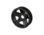 Whipple SCP-63750-4 - 6-Rib Pulley Black 3.750"