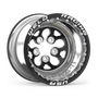 Weld 83B-512210MB - Alpha-1 15x12 / 5x4.5 BP / 5in. BS Black Wheel - Black Double Beadlock MT