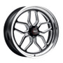 Weld S10729090P20 - S107 22X9 Laguna 5X115 ET20 BS5.75 Gloss Black MIL Dia 71.5