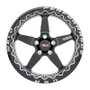 Weld S156B0084P38 - S156 15x10 Ventura 6 Drag 6x139.7 ET38 BS7.00 Gloss BLK MIL DIA 106.1
