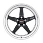 Weld S15580022P45 - S155 18x10 Ventura Drag 5x120 ET45 BS7.25 Gloss BLK MIL DIA 78.1