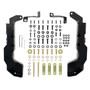 Westin 57-924065 - 21-23 Ford F-150 (Excl. Plat/Raptor/Lightng.) HDX Winch Mount Modular Grille Guard Kit w/Tray
