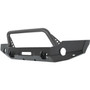 Westin 59-80115 - 18-19 Jeep Wrangler JL WJ2 Full Width Front Bumper w/Bull Bar Textured Black