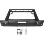 Westin 59-80085 - 18-19 Jeep Wrangler JL Stubby Front Bumper - Textured Black