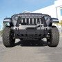 Westin 59-80085 - 18-19 Jeep Wrangler JL Stubby Front Bumper - Textured Black