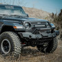 Westin 59-80125 - 18-20 Jeep Wrangler WJ2 Full Width Front Bumper w/LED Light Bar Mount Textured Black