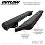 Westin 58-53935 - Outlaw Nerf Step Bars