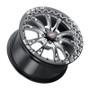 Weld S90880022P45 - S908 18X10 Belmont Drag Beadlock 5X120 ET45 BS7.25 Gloss Black MIL Dia 78.1
