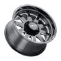 Weld W10209026575 - Off-Road W102 20X9.0 Stealth 5X114.3 5X127 ET20 BS5.75 Gloss Black MIL 78.1