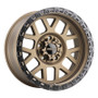 Weld W11579098450 - Off-Road W115 17X9 Cinch 6X135 6X139.7 ET-12 BS4.50 Satin Bronze / Satin Black 106.1