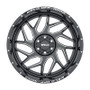 Weld W11700057600 - Off-Road W117 20X10 Fulcrum 5X127 5X139.7 ET13 BS6.00 Gloss Black MIL 87.1