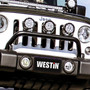 Westin 62-41055 - /Snyper 07-17 Jeep Wrangler Snyper Bumper Mount Light Bar - Textured Black