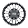 Weld W12108293890 - Off-Road W121 20X8.25 Scorch Front 8X210 ET108 BS8.90 Gloss Black MIL 154.3