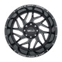 Weld W11720057475 - Off-Road W117 22X10 Fulcrum 5X127 5X139.7 ET-18 BS4.75 Gloss Black MIL 87.1