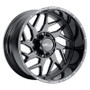 Weld W11720018475 - Off-Road W117 22X10 Fulcrum 8X180 ET-18 BS4.75 Gloss Black MIL 124.3