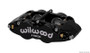Wilwood 120-12501-BK - Caliper-Narrow Superlite 4R - Black 1.75/1.75in Pistons 1.25in Disc