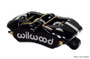 Wilwood 120-12160-BK - Caliper-Dynapro Low-Profile 5.25in Mount - Blk Pwd 1.12in Pistons .81in Disc