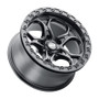 Weld W90179075362 - Off-Road W901 17X9.0 Ledge Beadlock 5X127 ET-35 BS3.625 Satin Black 71.5